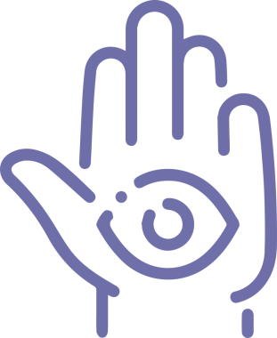 Göz simgesi vektör resmi illüstrasyonu