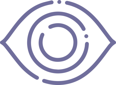 Göz simgesi vektör resmi illüstrasyonu