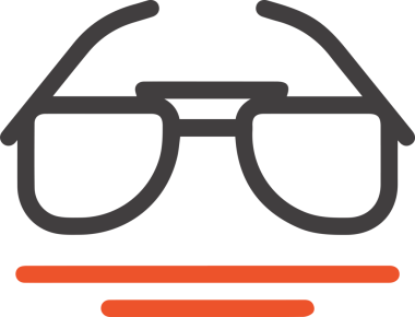 Göz simgesi vektör resmi illüstrasyonu