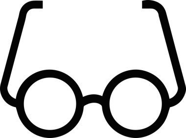 Göz simgesi vektör resmi illüstrasyonu