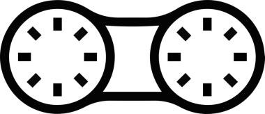 Göz simgesi vektör resmi illüstrasyonu