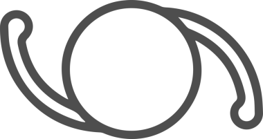 Göz simgesi vektör resmi illüstrasyonu