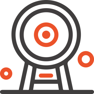 Göz simgesi vektör resmi illüstrasyonu