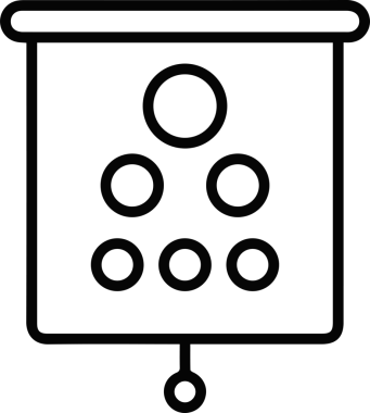 Göz simgesi vektör resmi illüstrasyonu