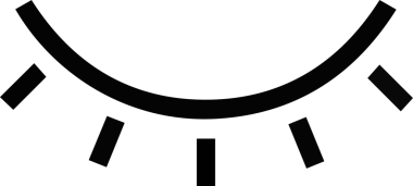 Göz simgesi vektör resmi illüstrasyonu