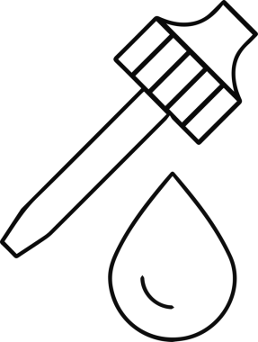 Göz simgesi vektör resmi illüstrasyonu