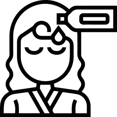 Göz simgesi vektör resmi illüstrasyonu