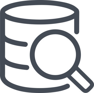 Göz simgesi vektör resmi illüstrasyonu