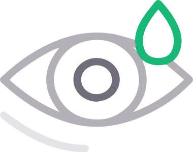 Göz simgesi vektör resmi illüstrasyonu