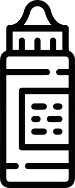 Göz simgesi vektör resmi illüstrasyonu