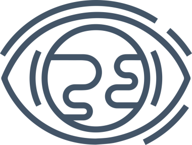 Göz simgesi vektör resmi illüstrasyonu