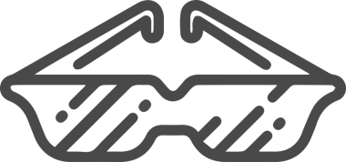 Göz simgesi vektör resmi illüstrasyonu