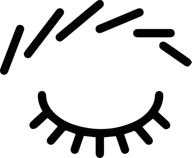 Göz simgesi vektör resmi illüstrasyonu