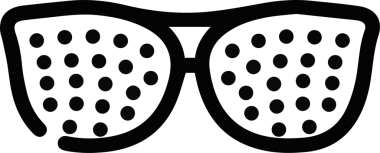 Göz simgesi vektör resmi illüstrasyonu