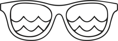 Göz simgesi vektör resmi illüstrasyonu