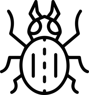 Göz simgesi vektör resmi illüstrasyonu