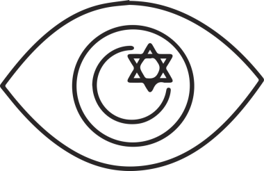 Göz simgesi vektör resmi illüstrasyonu