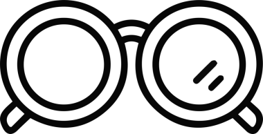 Göz simgesi vektör resmi illüstrasyonu