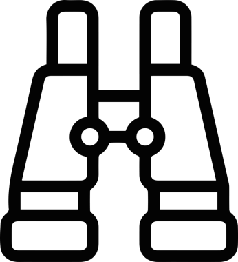 Göz simgesi vektör resmi illüstrasyonu