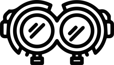 Göz simgesi vektör resmi illüstrasyonu