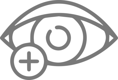 Göz simgesi vektör resmi illüstrasyonu