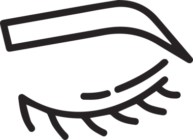 Göz simgesi vektör resmi illüstrasyonu