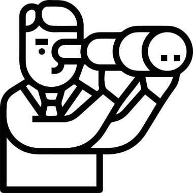 Göz simgesi vektör resmi illüstrasyonu