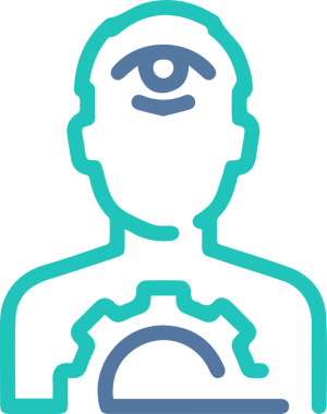 Göz simgesi vektör resmi illüstrasyonu