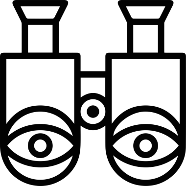 Göz simgesi vektör resmi illüstrasyonu