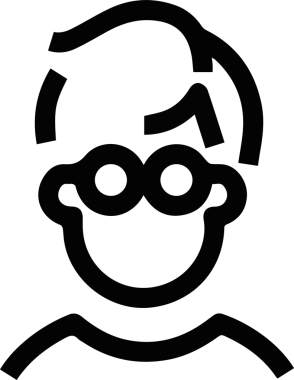 Göz simgesi vektör resmi illüstrasyonu