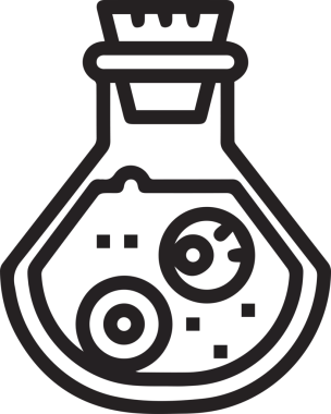 Göz simgesi vektör resmi illüstrasyonu