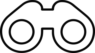 Göz simgesi vektör resmi illüstrasyonu