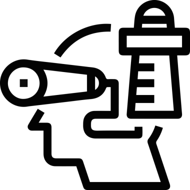 Göz simgesi vektör resmi illüstrasyonu