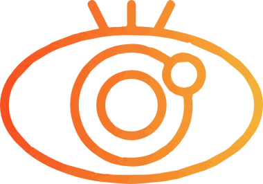 Göz simgesi vektör resmi illüstrasyonu