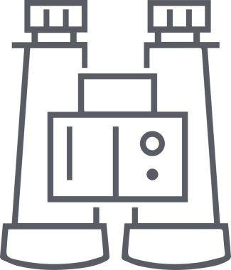 Göz simgesi vektör resmi illüstrasyonu