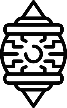 Göz simgesi vektör resmi illüstrasyonu