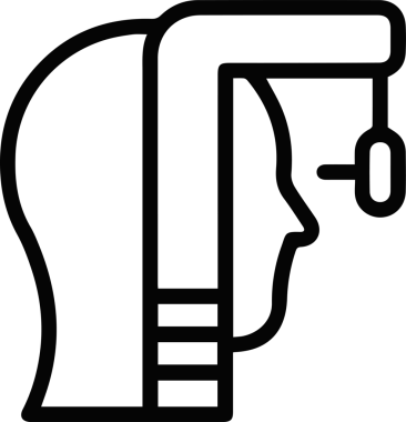 Göz simgesi vektör resmi illüstrasyonu