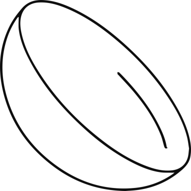 Göz simgesi vektör resmi illüstrasyonu