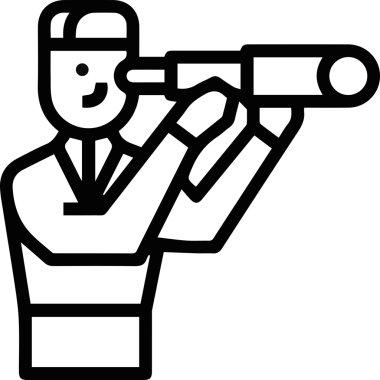 Göz simgesi vektör resmi illüstrasyonu