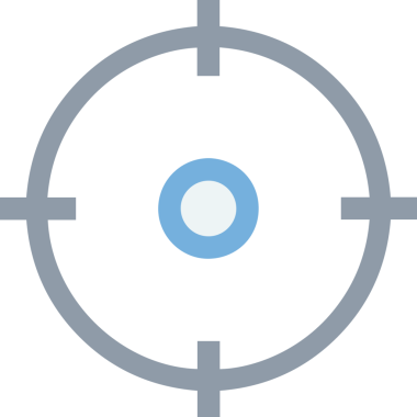 Göz simgesi vektör resmi illüstrasyonu