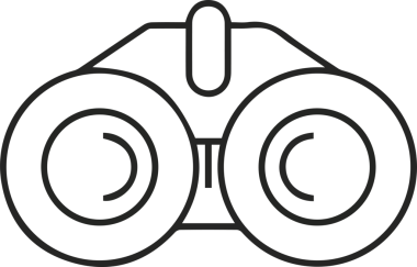 Göz simgesi vektör resmi illüstrasyonu