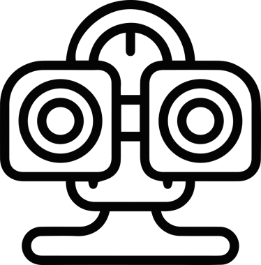 Göz simgesi vektör resmi illüstrasyonu