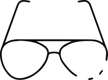 Göz simgesi vektör resmi illüstrasyonu