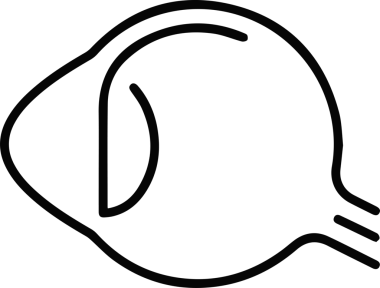 Göz simgesi vektör resmi illüstrasyonu