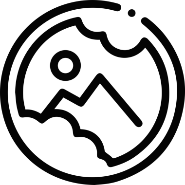 Göz simgesi vektör resmi illüstrasyonu