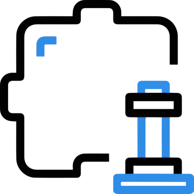 Göz simgesi vektör resmi illüstrasyonu