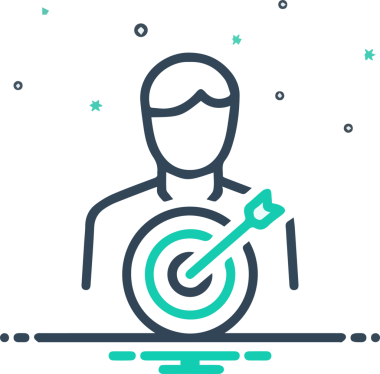 Göz simgesi vektör resmi illüstrasyonu