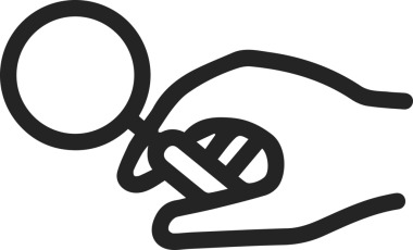 Göz simgesi vektör resmi illüstrasyonu