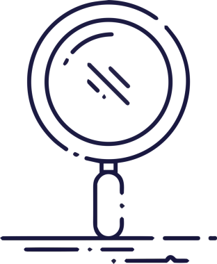 Göz simgesi vektör resmi illüstrasyonu