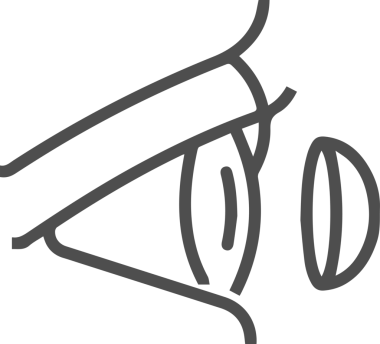 Göz simgesi vektör resmi illüstrasyonu